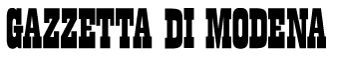 il logo della gazzetta di modena