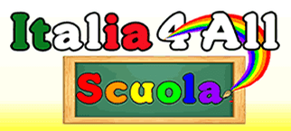 il logo del sito scuolaitalia4all